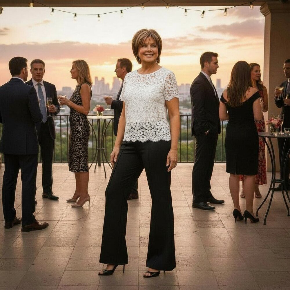 Elie Tahari Black Trousers